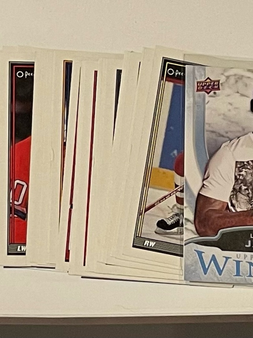 Hockey and Winter Upper deck series Trading Cards